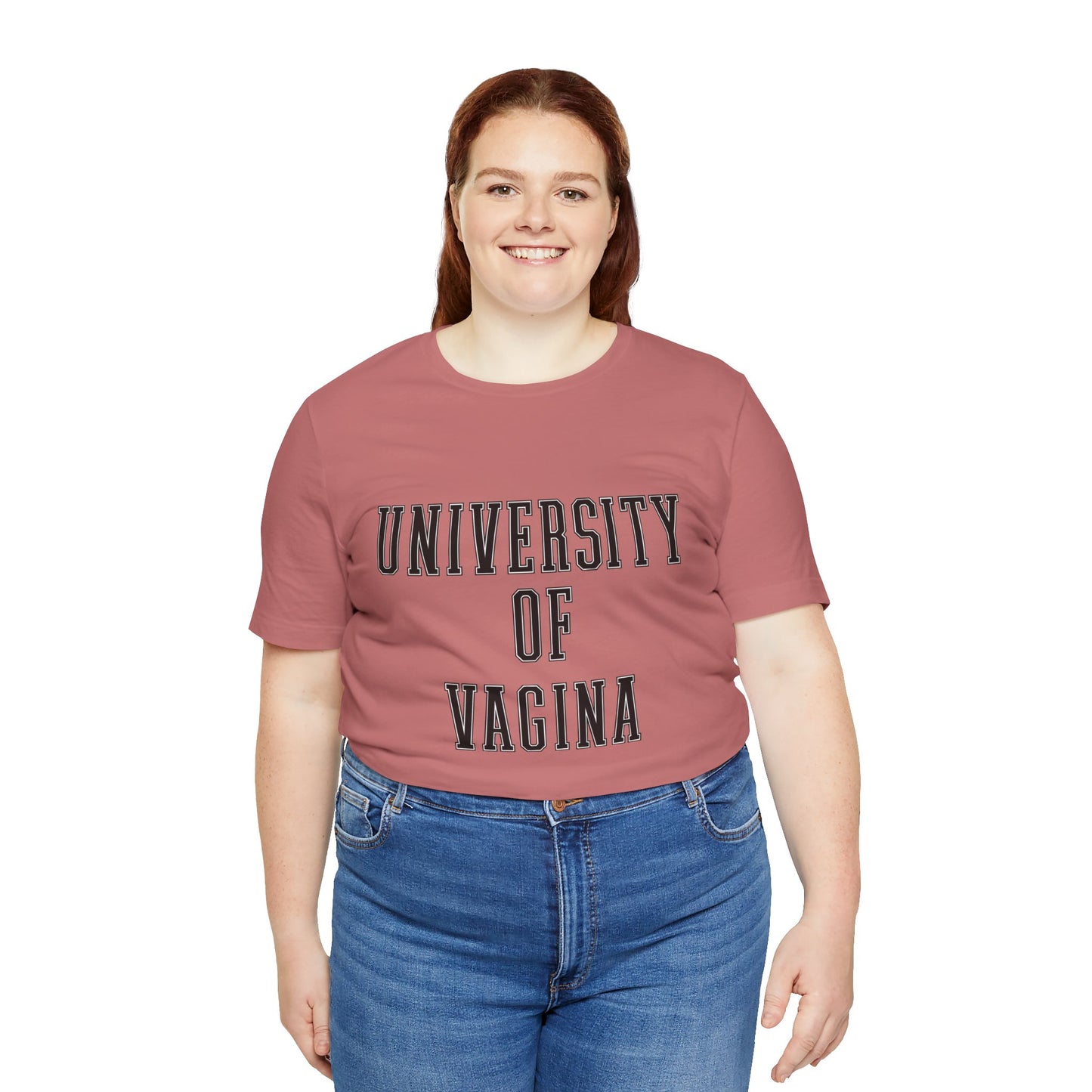 "University of Vagina" - College Style T-Shirt