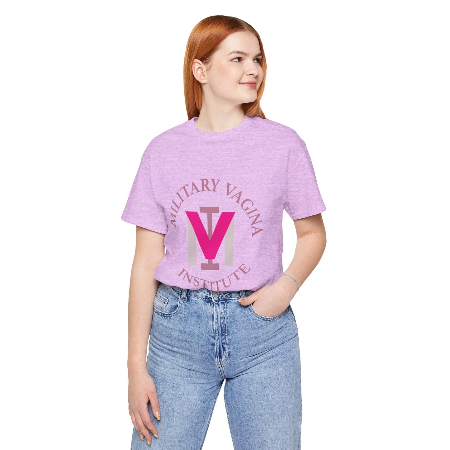 Military Vagina Institute Graphic Tee – Feminist Military-Inspired Shirt