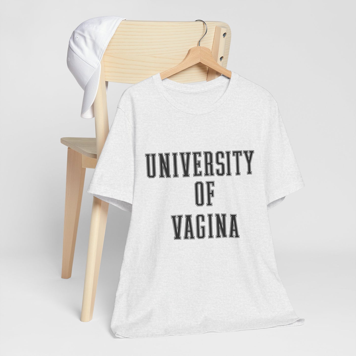 "University of Vagina" - College Style T-Shirt