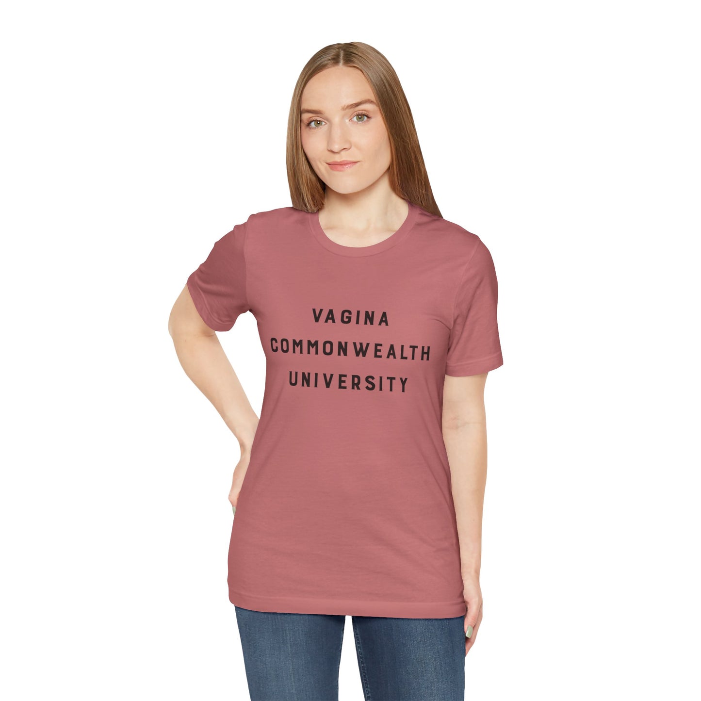 Vagina Commonwealth University Tee — Feminist College Humor Graphic T-Shirt