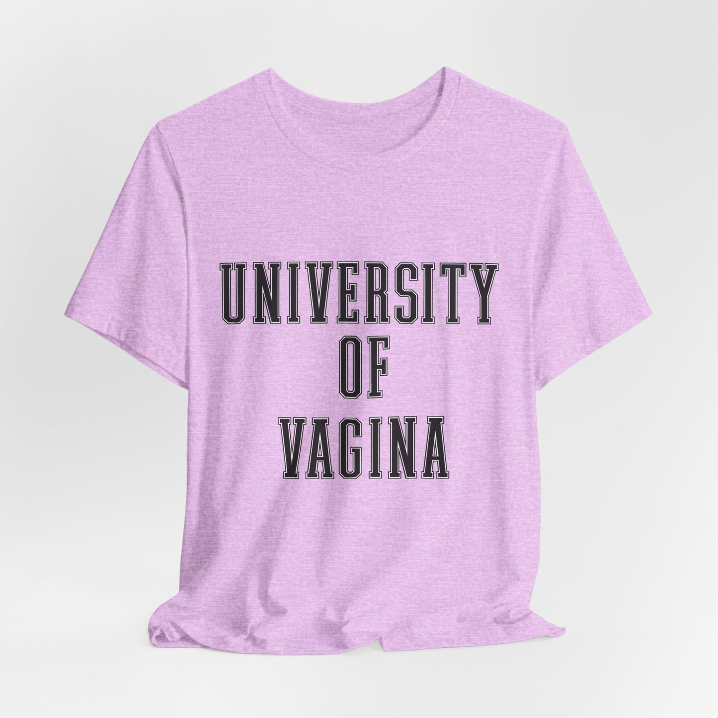 "University of Vagina" - College Style T-Shirt