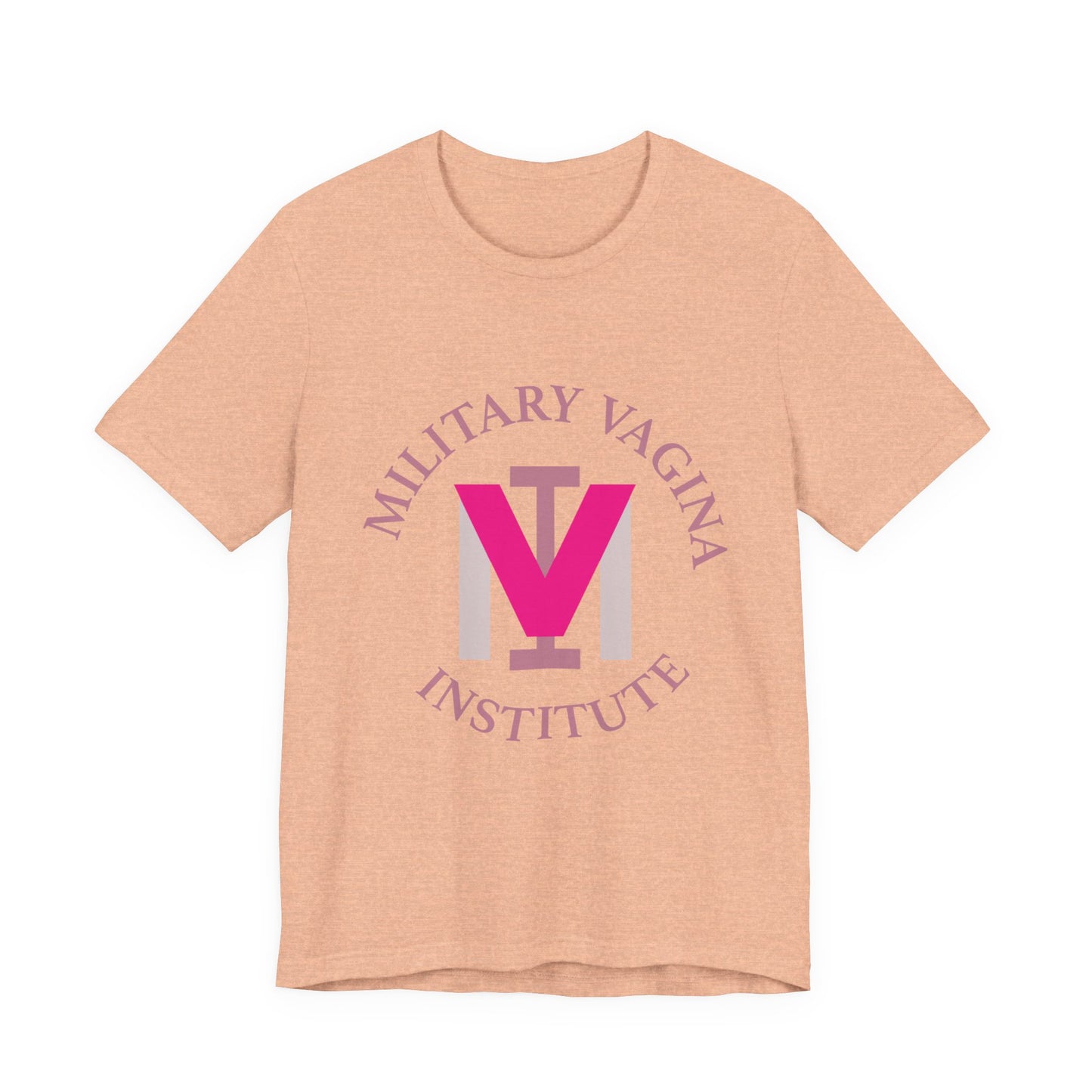 Military Vagina Institute Graphic Tee – Feminist Military-Inspired Shirt