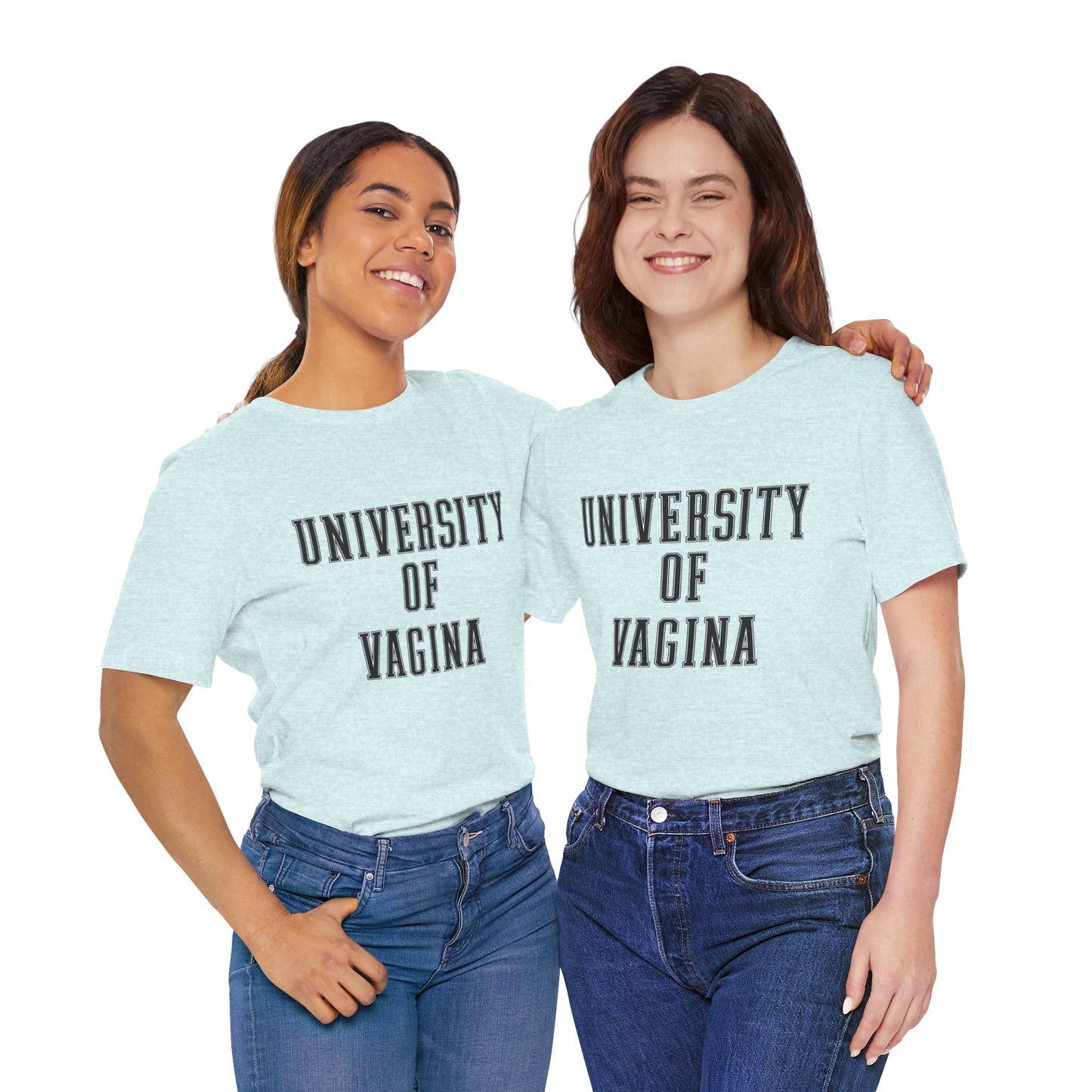 "University of Vagina" - College Style T-Shirt