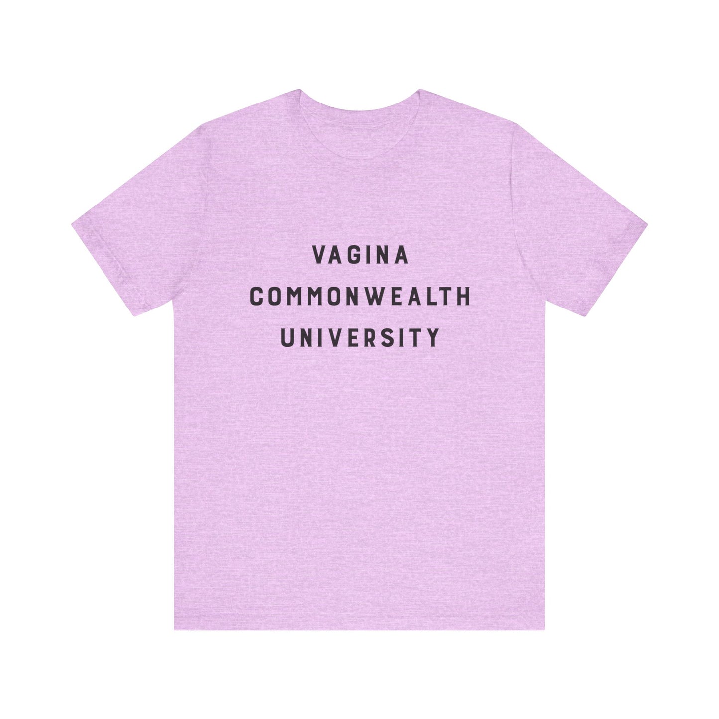 Vagina Commonwealth University Tee — Feminist College Humor Graphic T-Shirt
