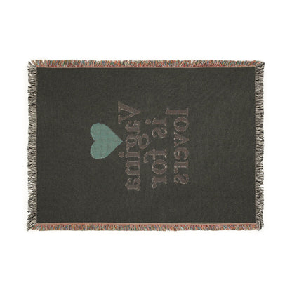 Vagina is for Lovers. - Woven Blanket, 100% Cotton