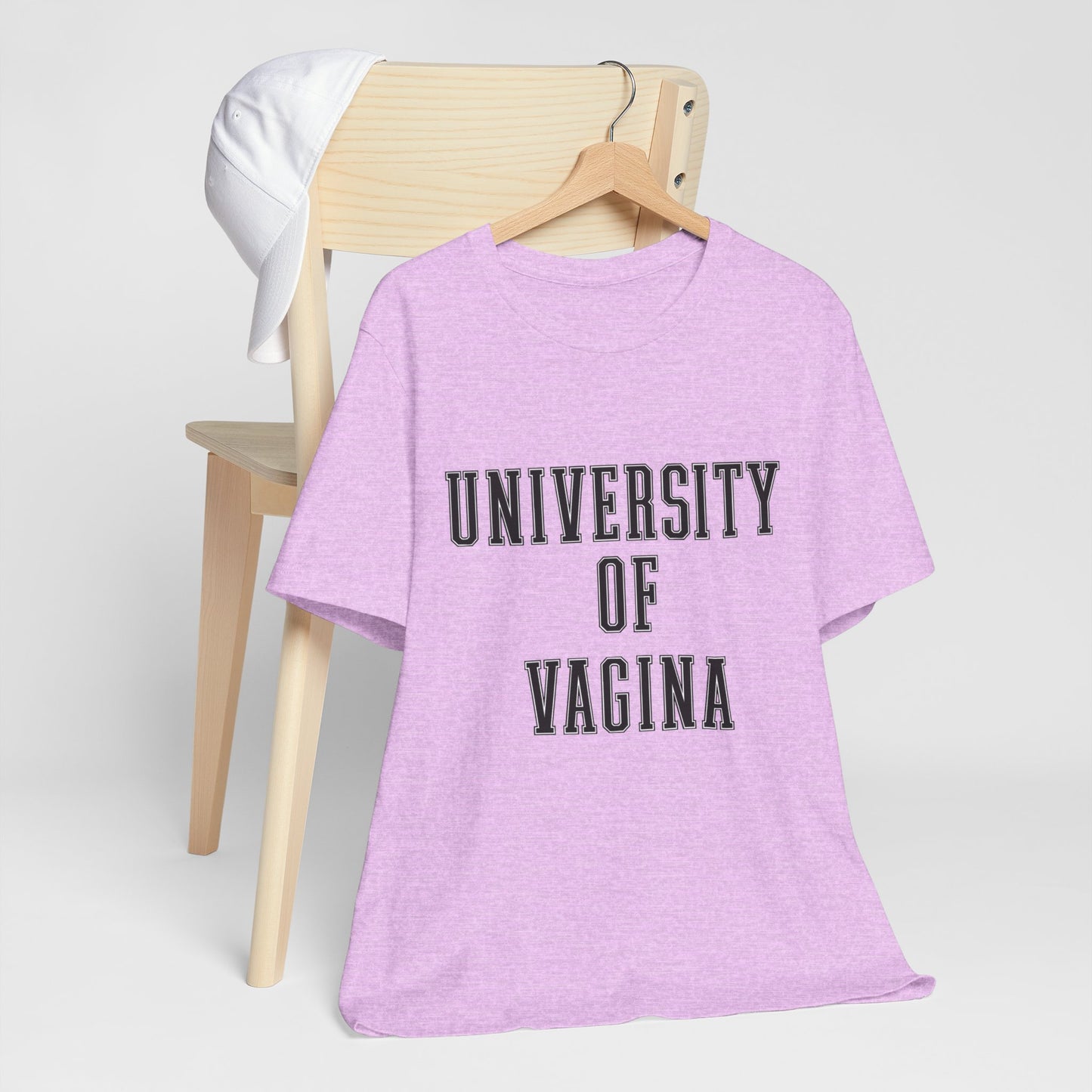 "University of Vagina" - College Style T-Shirt