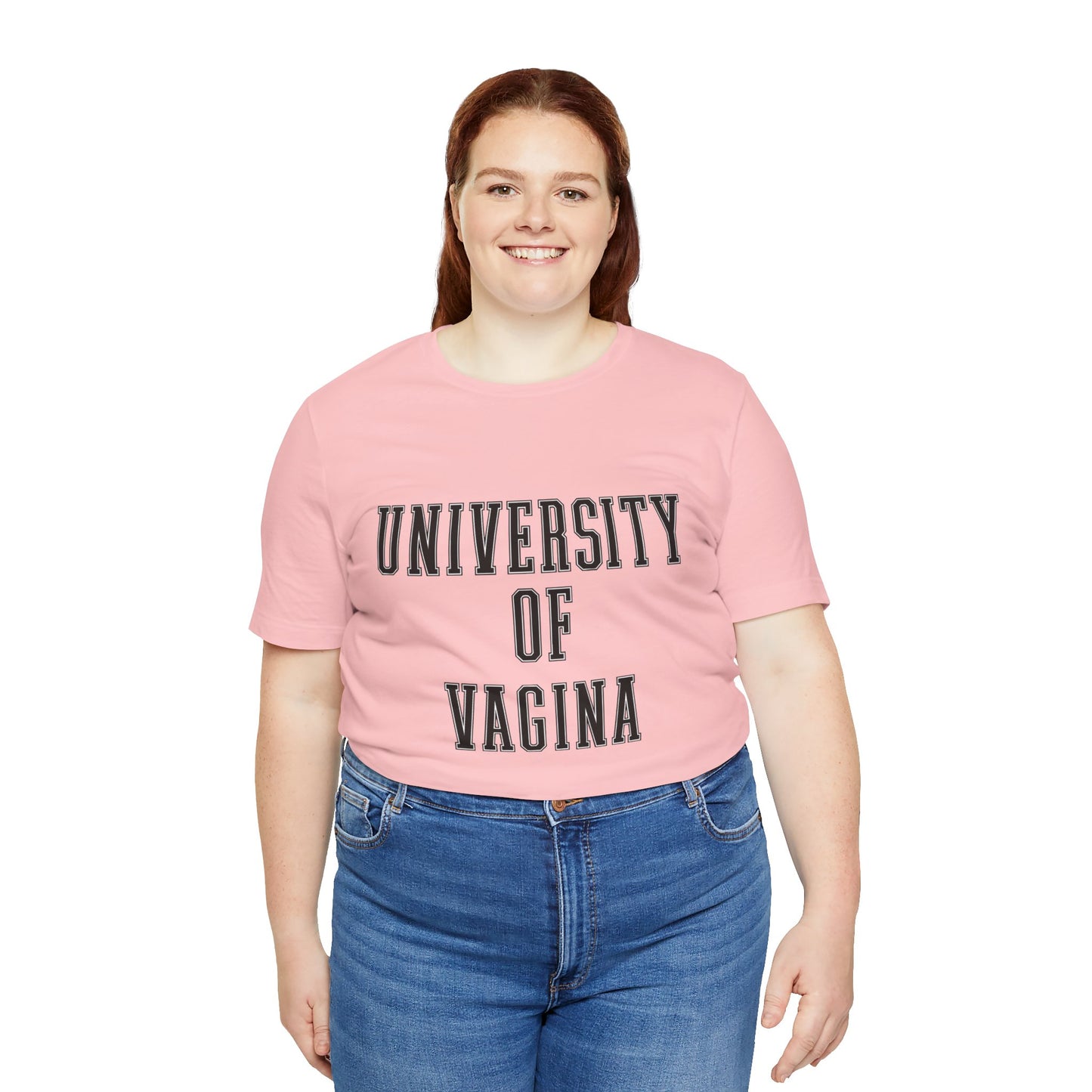"University of Vagina" - College Style T-Shirt