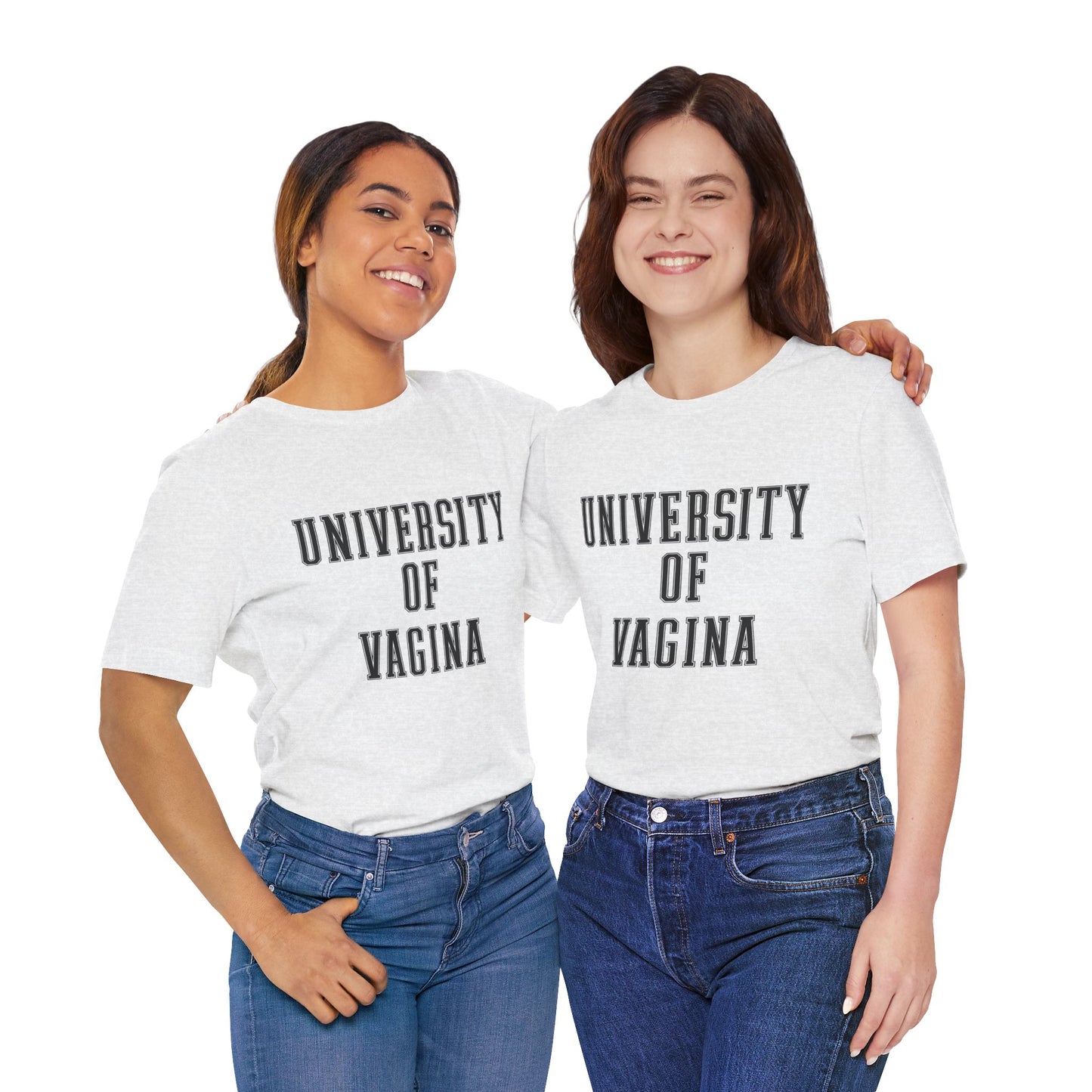 "University of Vagina" - College Style T-Shirt