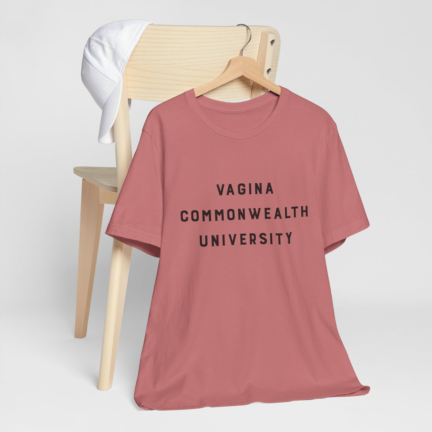 Vagina Commonwealth University Tee — Feminist College Humor Graphic T-Shirt