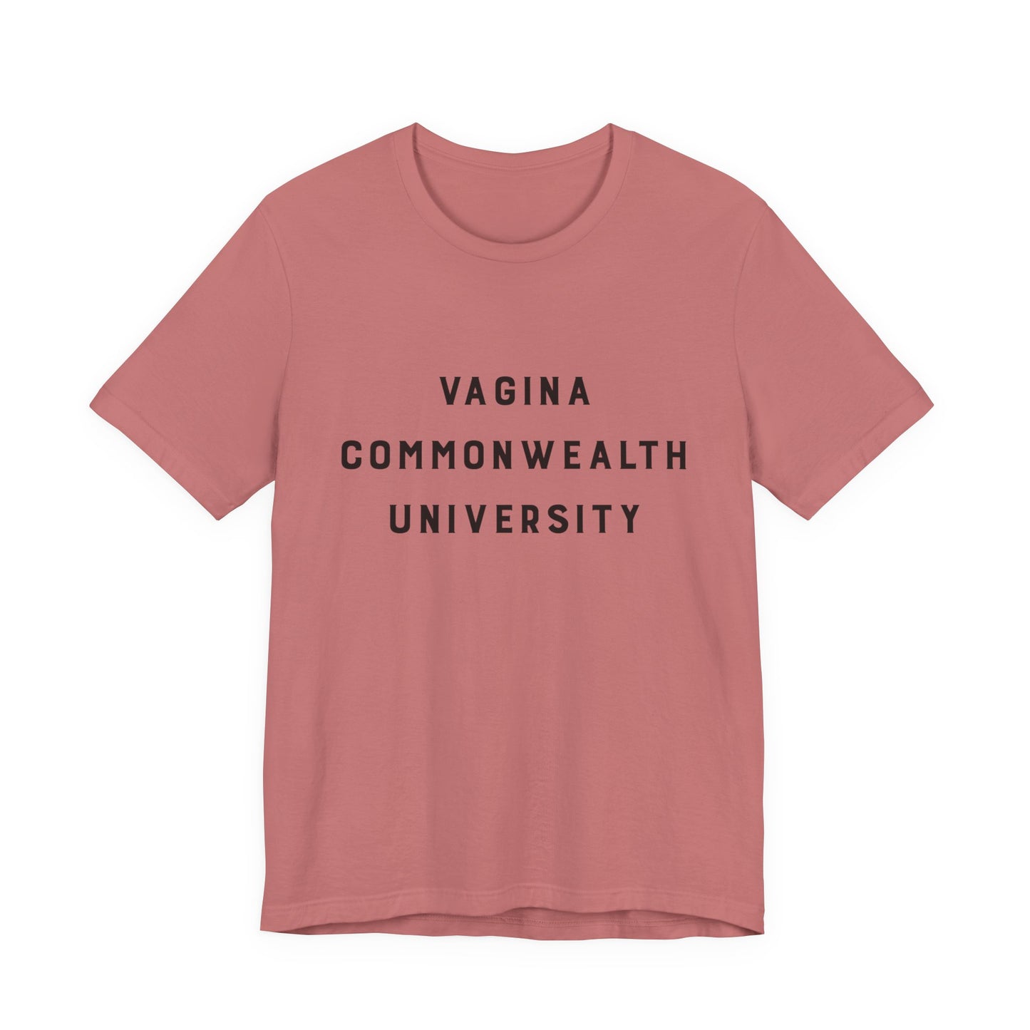 Vagina Commonwealth University Tee — Feminist College Humor Graphic T-Shirt