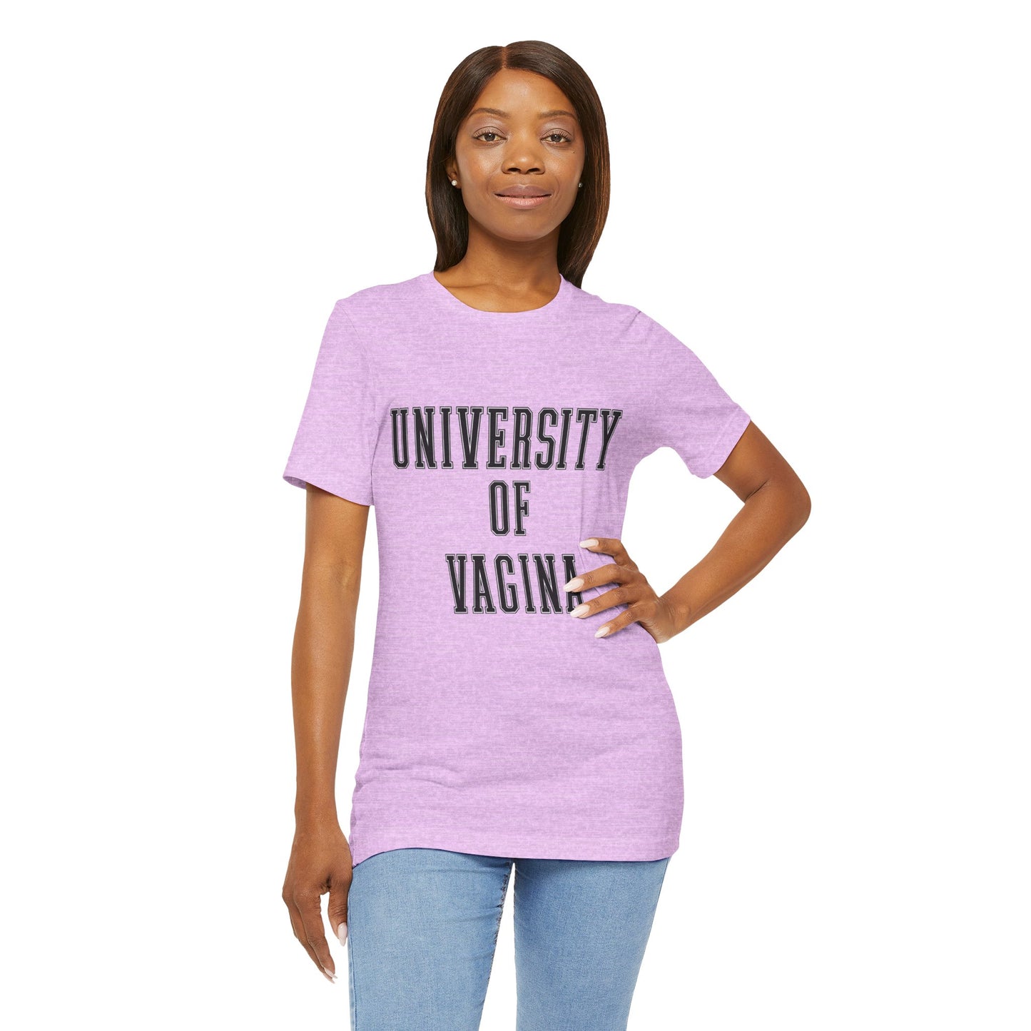 "University of Vagina" - College Style T-Shirt