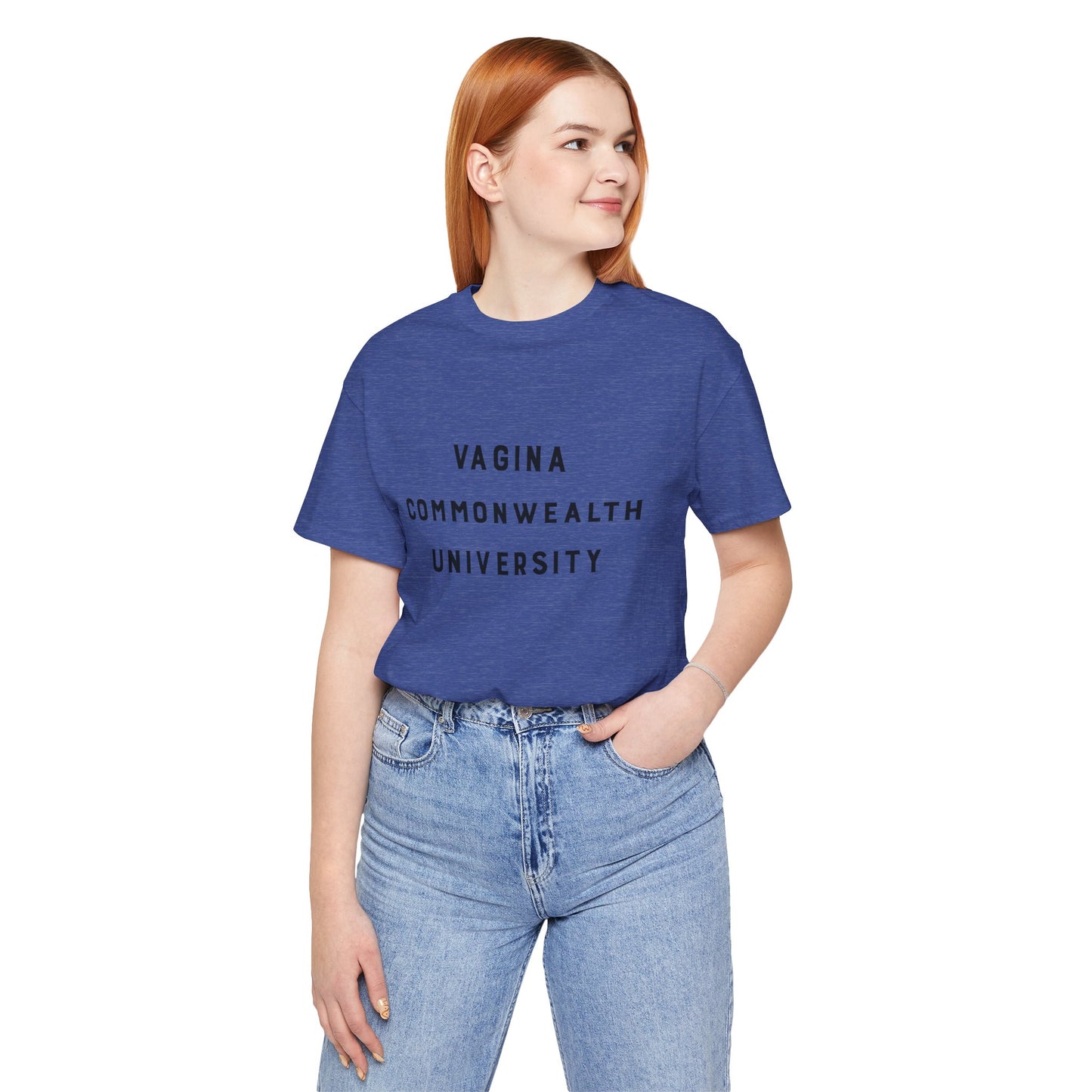 Vagina Commonwealth University Tee — Feminist College Humor Graphic T-Shirt