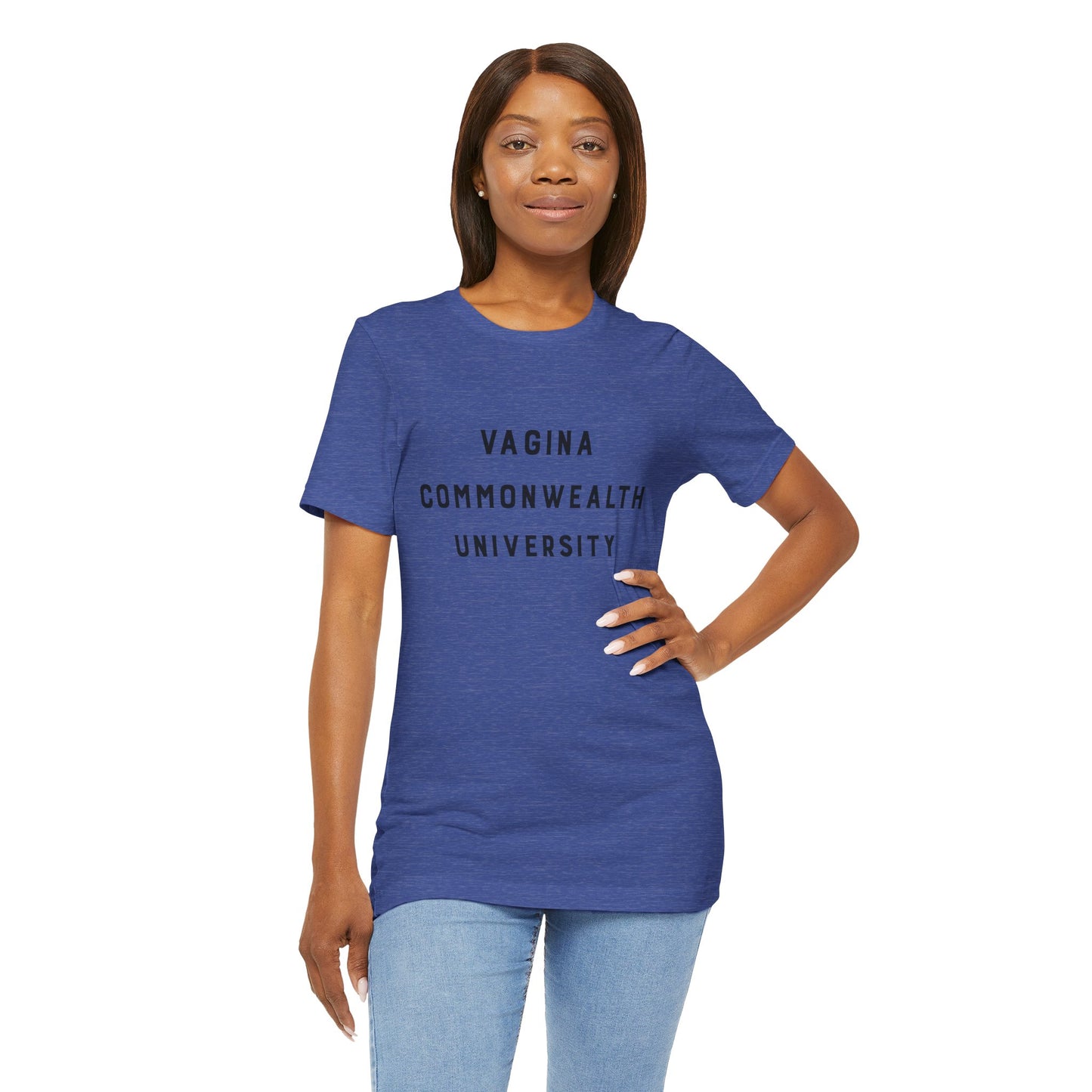Vagina Commonwealth University Tee — Feminist College Humor Graphic T-Shirt