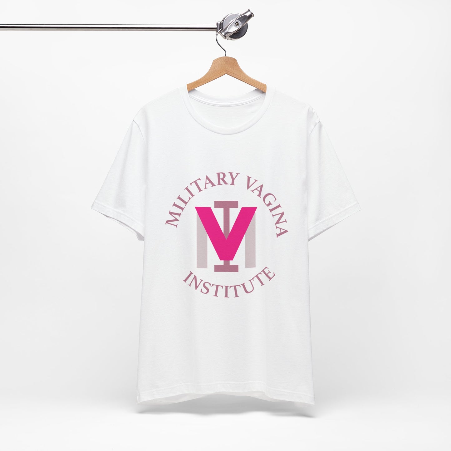 Military Vagina Institute Graphic Tee – Feminist Military-Inspired Shirt