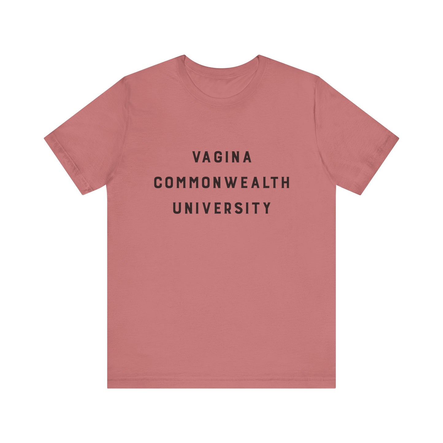 Vagina Commonwealth University Tee — Feminist College Humor Graphic T-Shirt