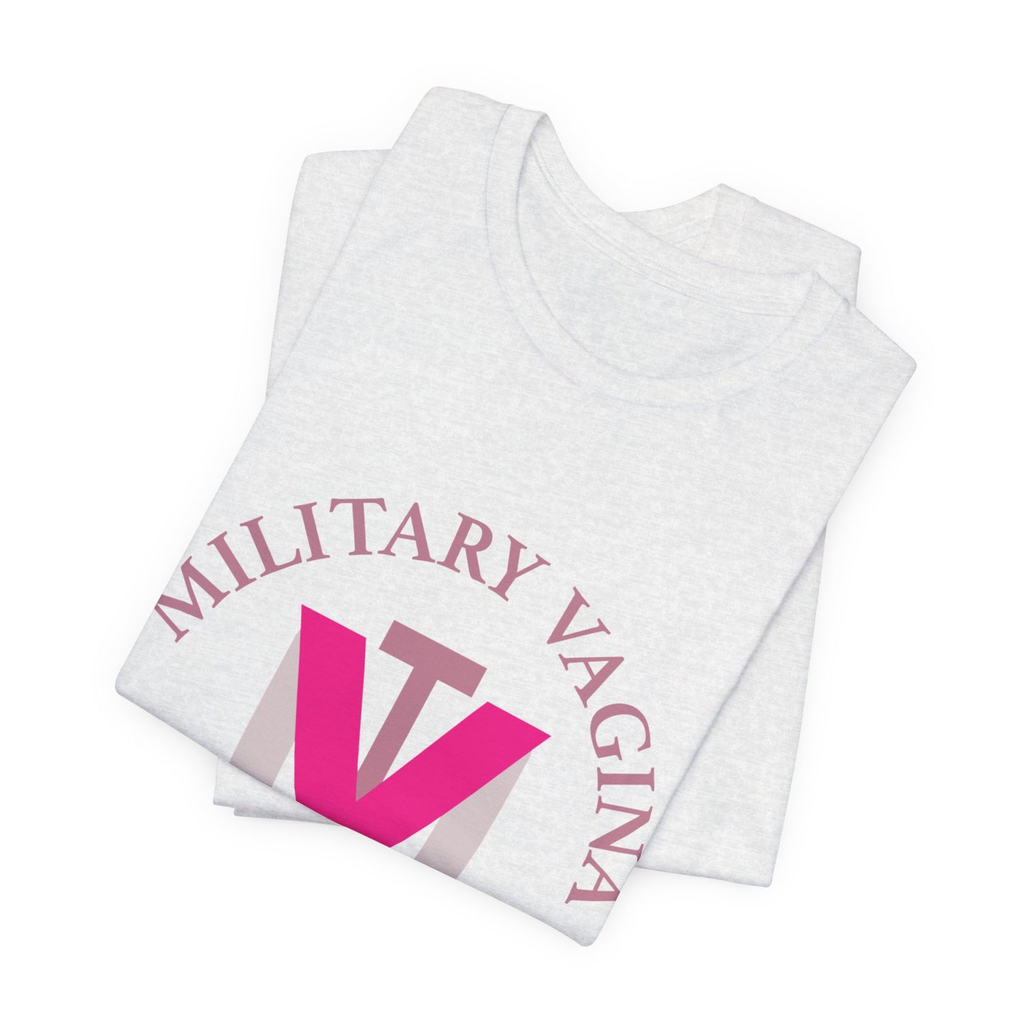 Military Vagina Institute Graphic Tee – Feminist Military-Inspired Shirt