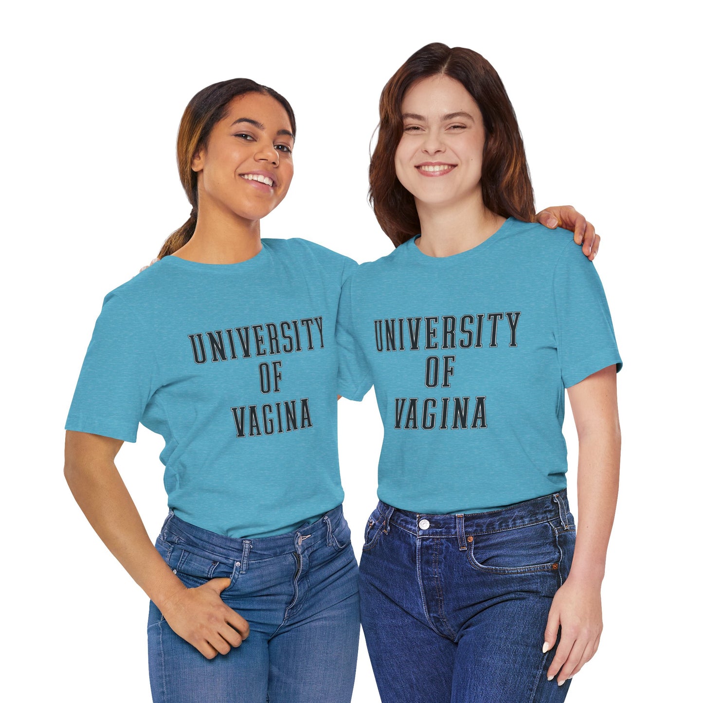 "University of Vagina" - College Style T-Shirt