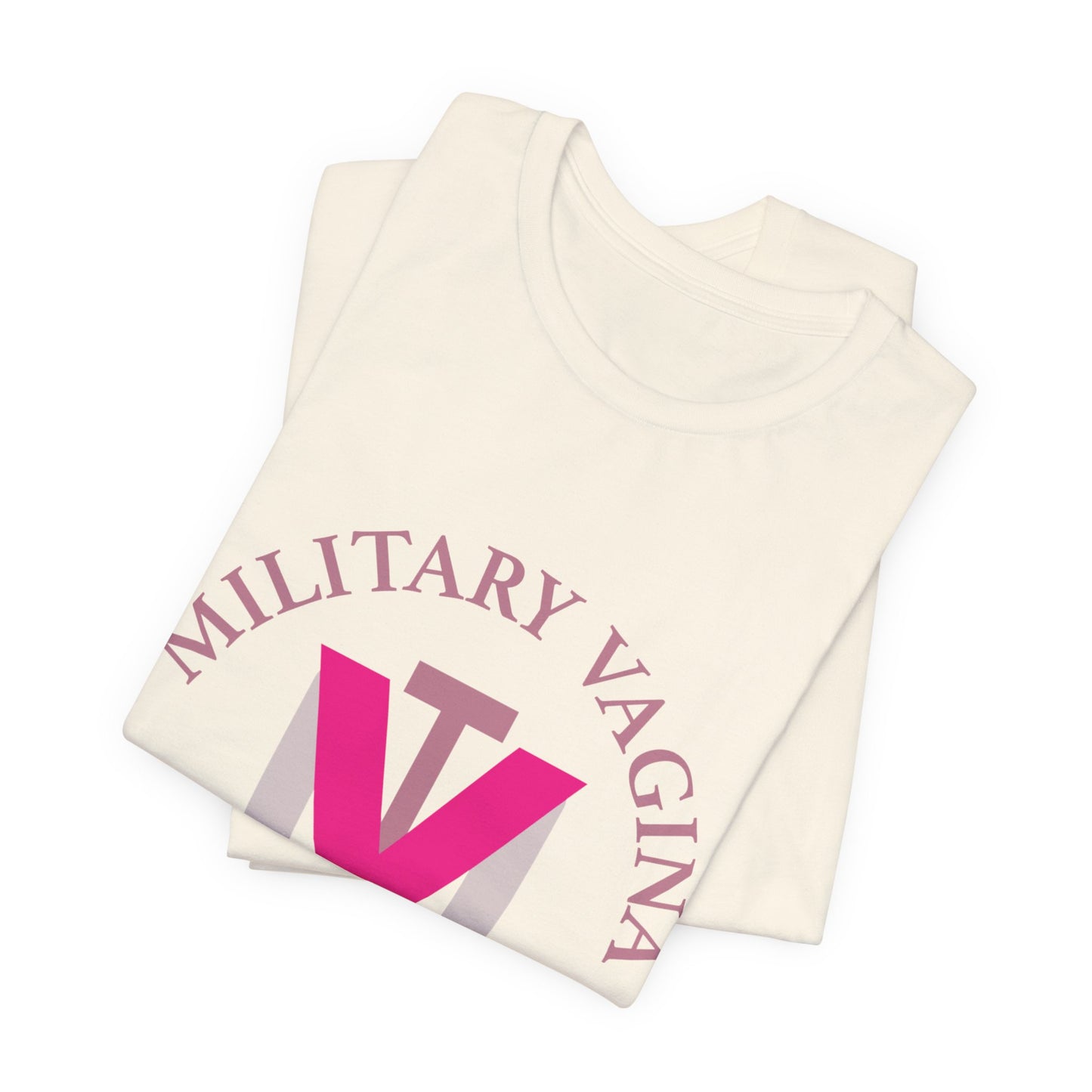 Military Vagina Institute Graphic Tee – Feminist Military-Inspired Shirt