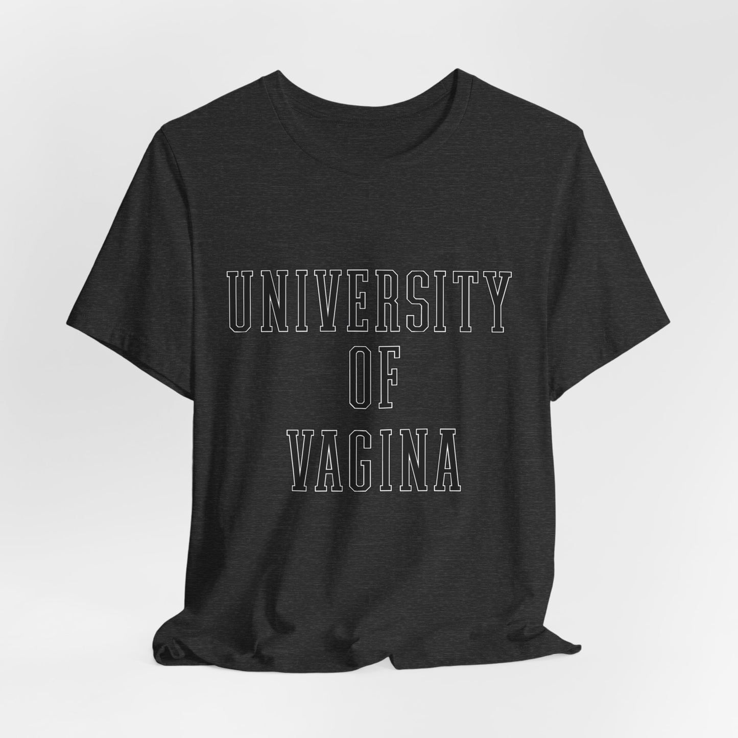 "University of Vagina" - College Style T-Shirt